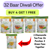 Diwali Offer Buy 4 Get 1 Free  (Natural, Tulsi, Lemon &  Chamomile) + 1 Chamomile Free