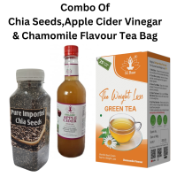 Combo Of Chia Seeds, Apple Cider Vinegar & Chamomile Flavour