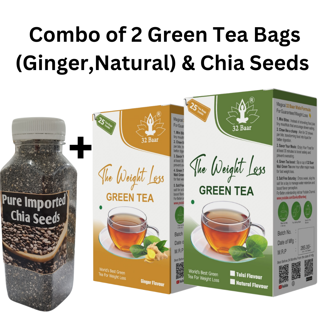 Green Tea and Chia Seeds